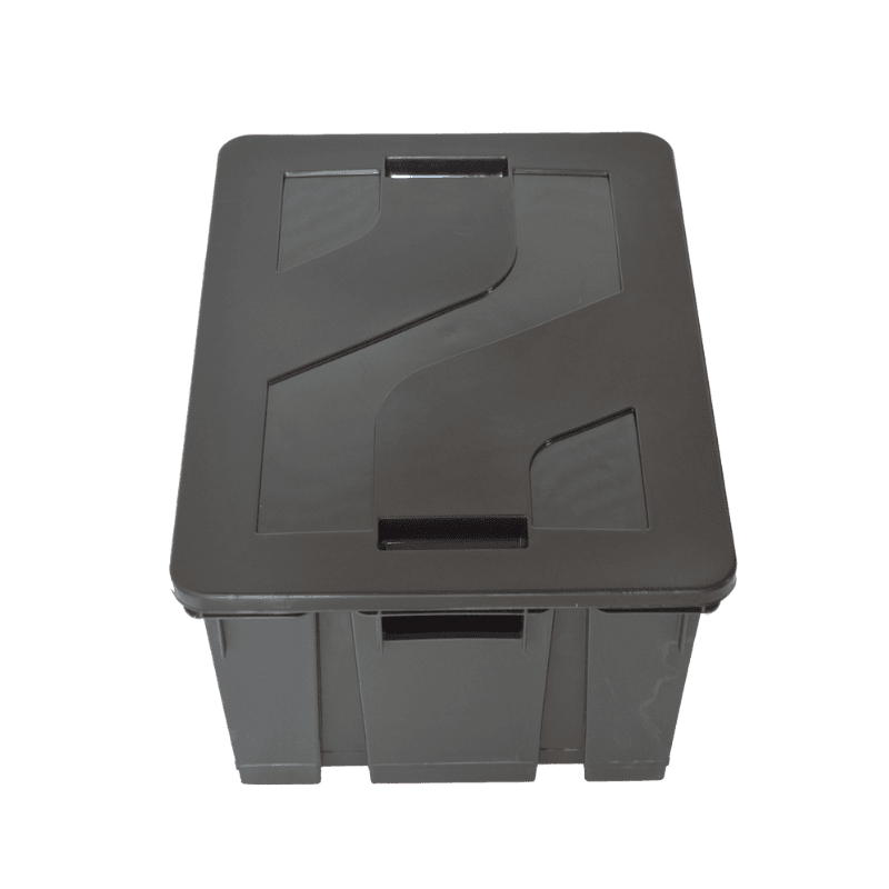 BAC DE RANGEMENT AVEC COUVERCLE – Image 2