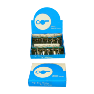 BOITE DE 12 SIFFLETS ACIER