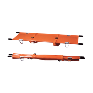 BRANCARD PLIANT EN ALUMINIUM (EN 2 DANS LE SENS DE LA LARGEUR)