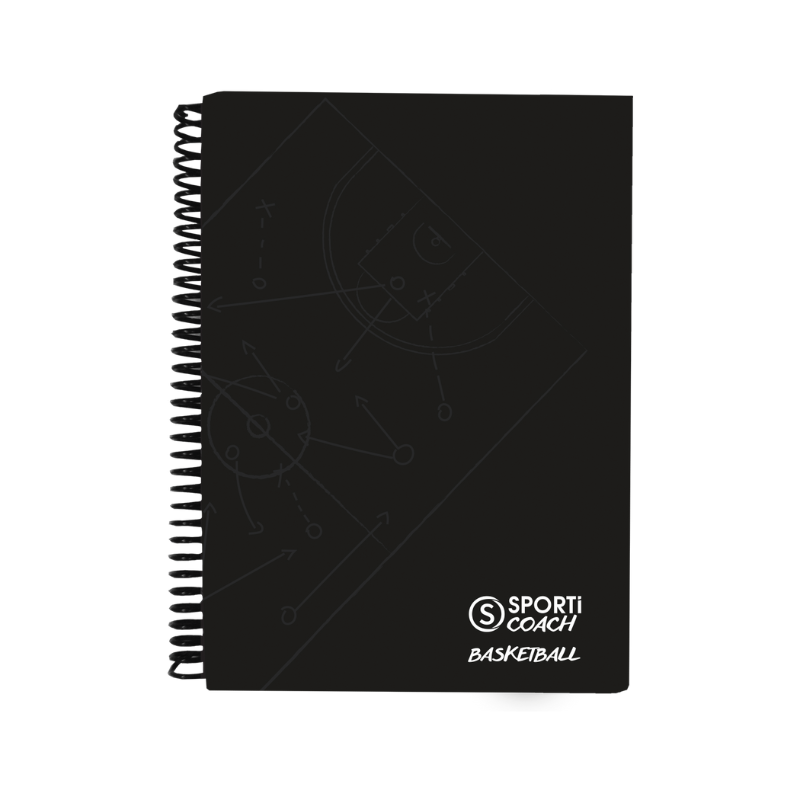CARNET COACH À SPIRALES BASKETBALL A5 – Image 2