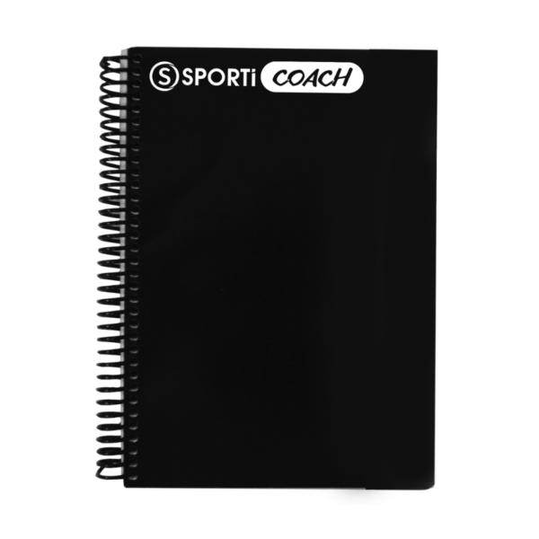 CARNET COACH À SPIRALES FOOTBALL A5 – Image 2