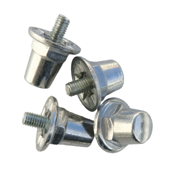 CRAMPONS CYLINDRIQUES ALU (BLISTER DE 12 CRAMPONS ALU / 16MM)
