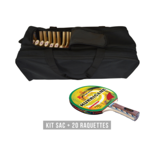 KIT RAQUETTE HURRICANE (1 SAC + 20 RAQUETTES)