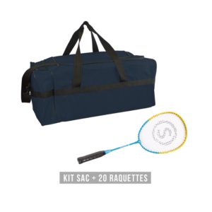 KIT RAQUETTES SCHOOL 58 (1 SAC + 20 RAQUETTES)