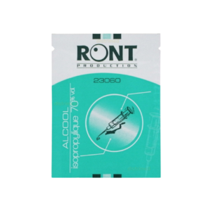 LOT DE 10 SERVIETTES ALCOOL 70°