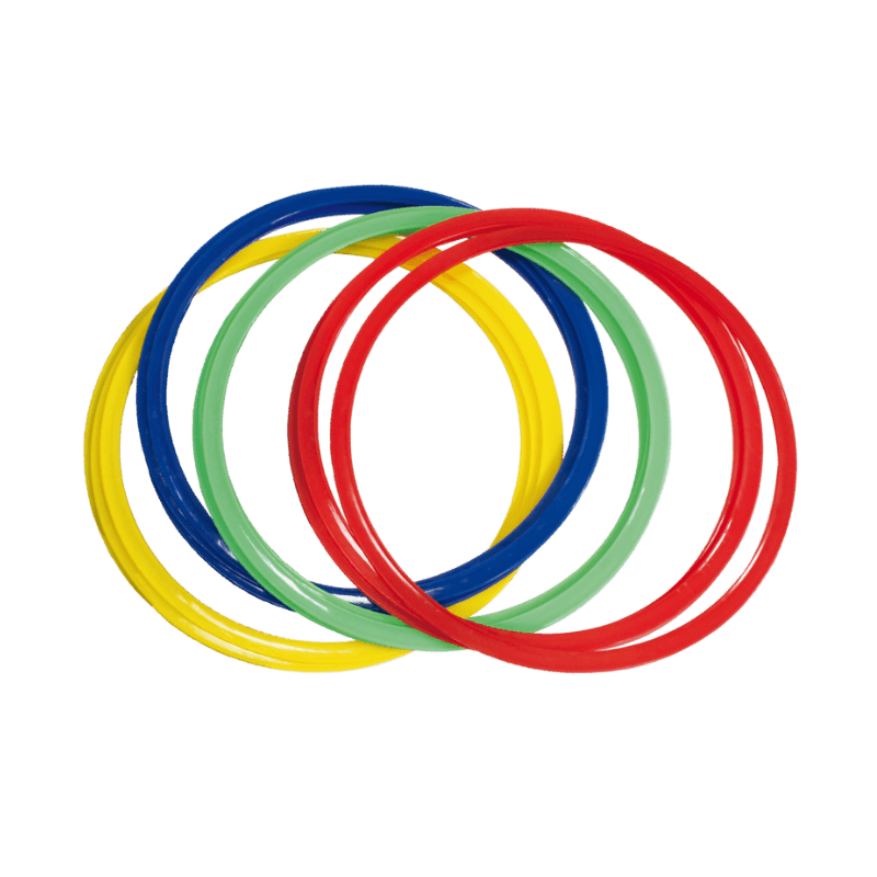 LOT DE 12 CERCEAUX EXTRA-PLATS ASSORTIS DIAMÈTRE 45 CM