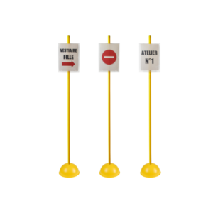 LOT DE 5 SUPPORTS AFFICHE