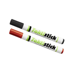 LOT DE DEUX CRAYONS TAKTIFOL (1 ROUGE ET 1 NOIR)