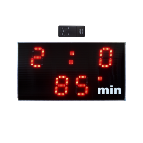 PANNEAU D'AFFICHAGE DERBY 9 MINUTES AVEC TÉLÉCOMMANDE