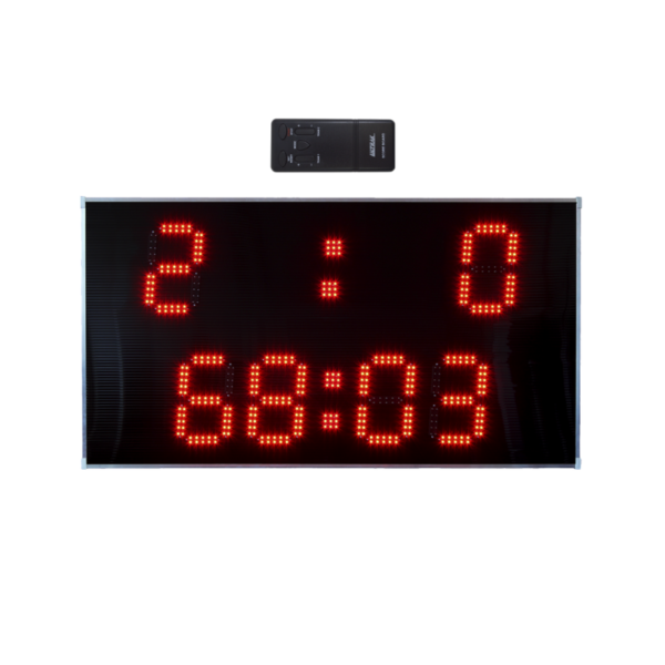 PANNEAU D'AFFICHAGE DERBY 19 SECONDES AVEC TÉLÉCOMMANDE