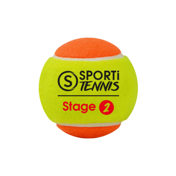 SACHET DE 3 BALLES DE TENNIS STAGE 2