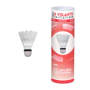 TUBE DE 6 VOLANTS EMBOUT MOUSSE INITIATION