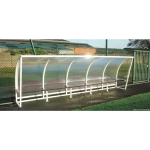 ABRI DE TOUCHE EN ALUMINIUM BLANC HAUTEUR 1.60M