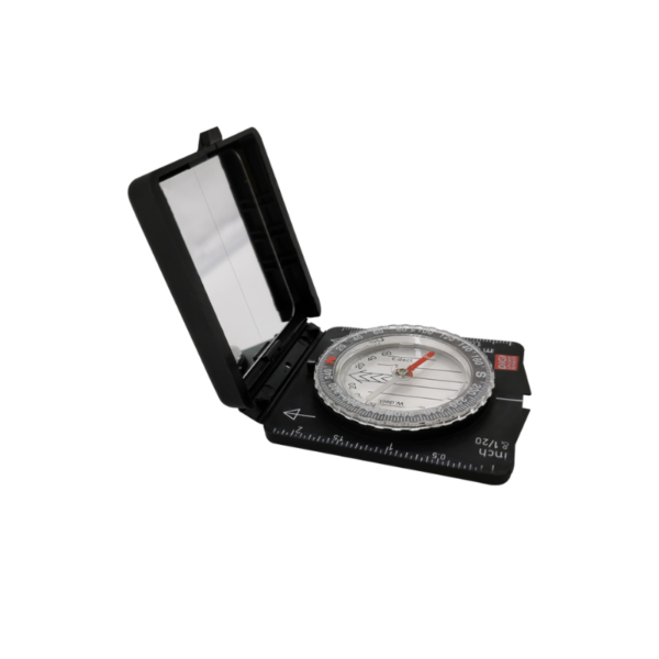 BOUSSOLE SURVIVOR AVEC MIROIR ET TROU DE VISÉE – Image 2