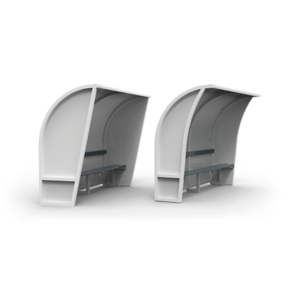 JEU DE 2 ROUES DE DÉPLACEMENT POUR 1 ABRI DE TOUCHE MONOBLOC