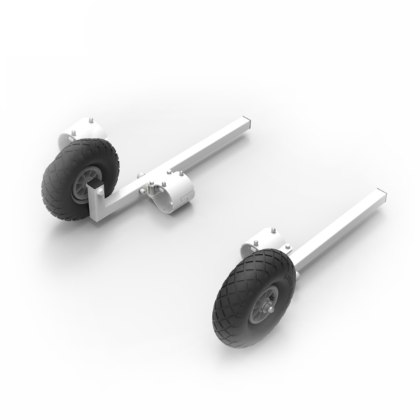 JEU DE 2 ROUES ESCAMOTABLES POUR BUTS DÉJÀ LESTÉS – Image 3