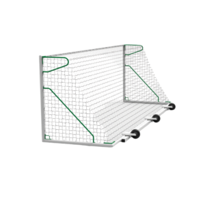 JEU DE 2 ROUES ESCAMOTABLES POUR BUTS DÉJÀ LESTÉS