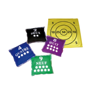 KIT DÉCOUVERTE CIBLE 1MX1M + LOT DE 10 SACHETS NUMÉROTÉS