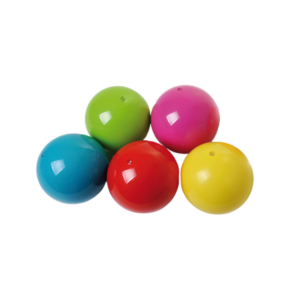 LOT DE 5 BALLONS INITIATION Ø18CM