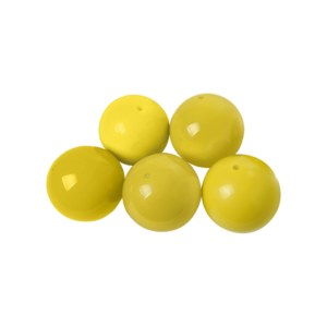 LOT DE 5 BALLONS INITIATION Ø18CM JAUNE