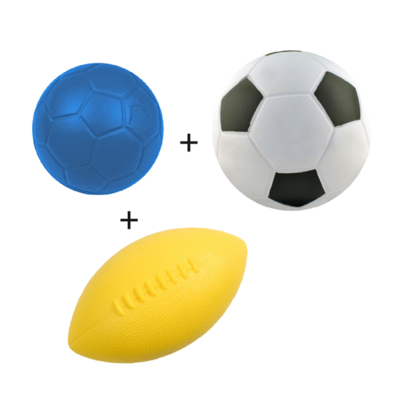 PACK BALLON MOUSSE DYNAMIQUE DÉCOUVERTE