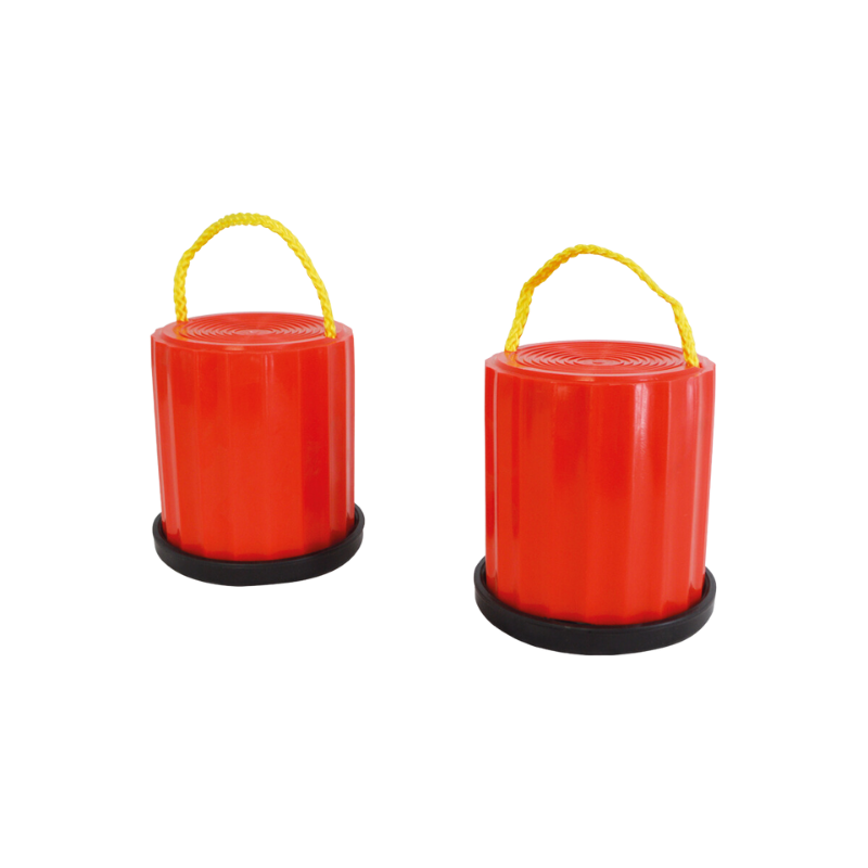 PAIRE D'ÉCHASSES PVC ANTIDÉRAPANTES