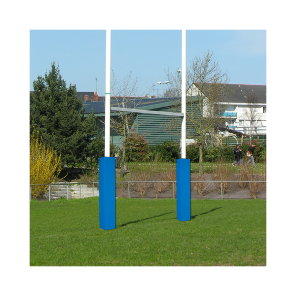 PROTECTIONS DE POTEAUX DE RUGBY 400X400 MM HAUTEUR 2.0M (JEU DE 4)