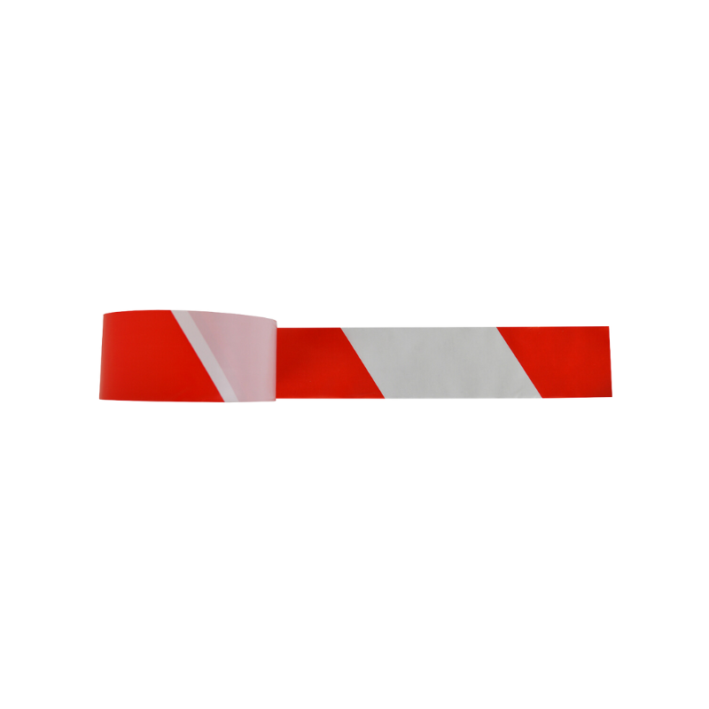 RUBAN DE DÉLIMITATION ROUGE/BLANC 100M – Image 4