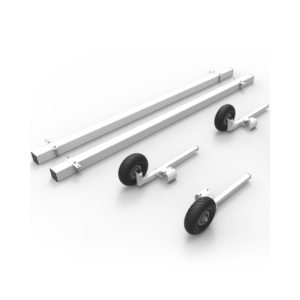 SYSTÈME DE DÉPLACEMENT 4 ROUES ESCAMOTABLES + LESTS