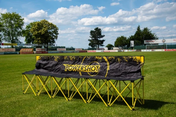 Banc de touche pliable 6 places