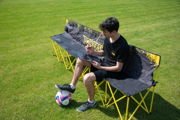 Banc de touche pliable 6 places – Image 3