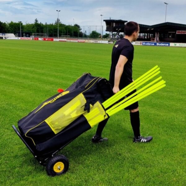POWERCART® football Noir/Jaune – Image 2