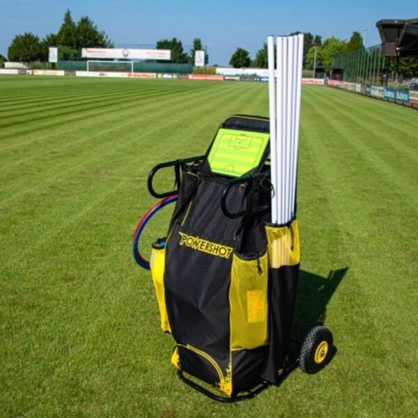 POWERCART® football Noir/Jaune